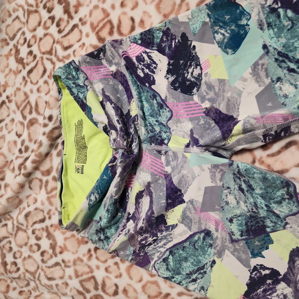 Colorful Abstract Print Leggings